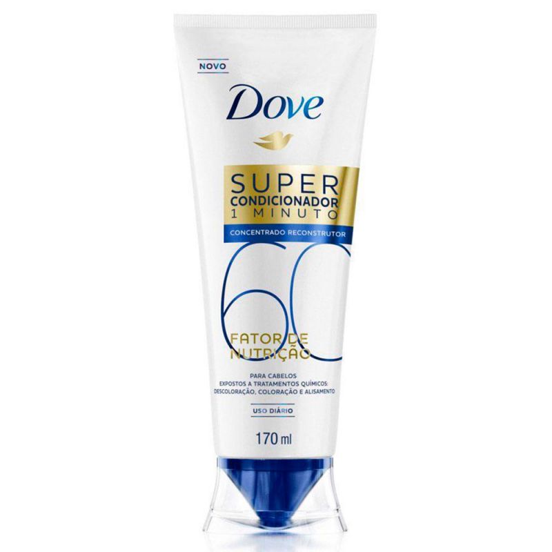 CONDICIONADOR DOVE FATOR 60 DE NUTRIÇÃO 170 ML