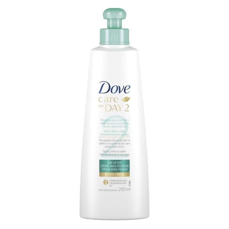 CREME PARA PENTEAR DOVE CARE ON DAY2 NUTRE E MODELA 200ML