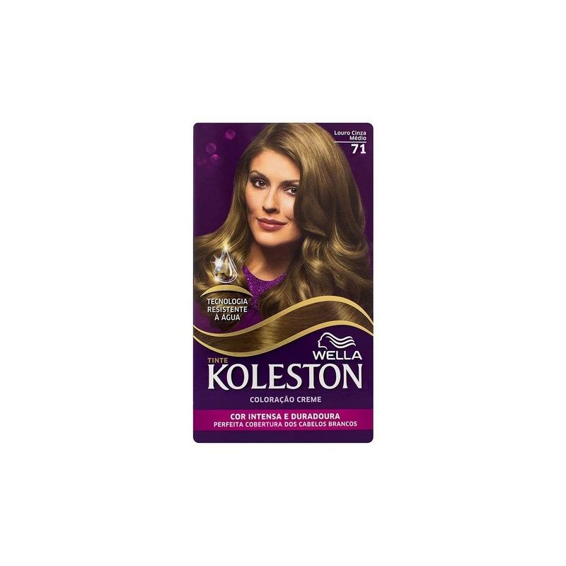 TINTURA KOLESTON LOURO CINZA MEDIO 71
