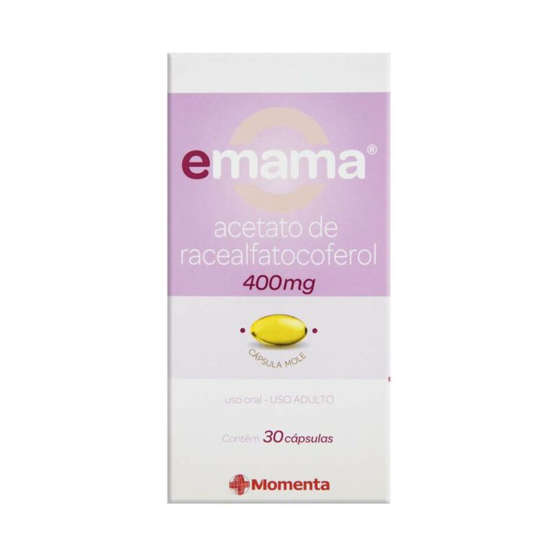 EMAMA 400MG COM 30 CAPSULAS