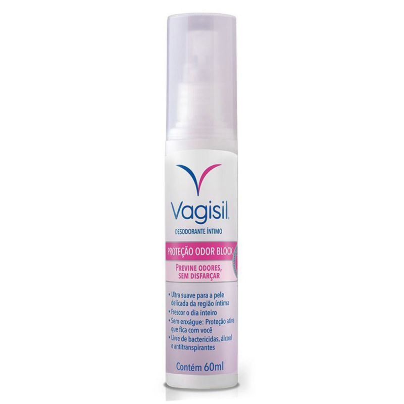 DESODORANTE ÍNTIMO VAGISIL ODOR BLOCK 60ML