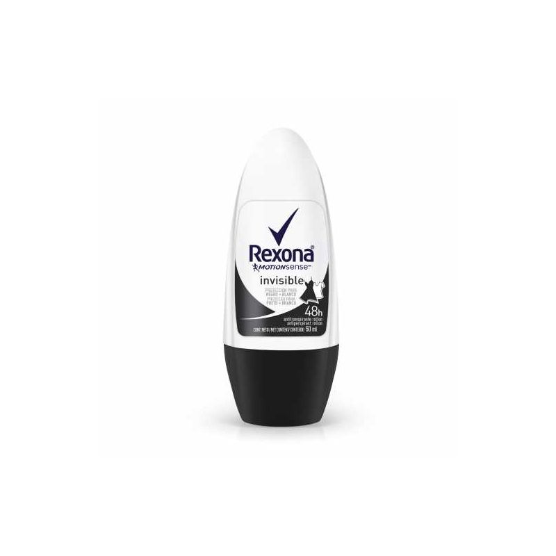 DESODORANTE ROLL-ON REXONA INVISIBLE 50ML