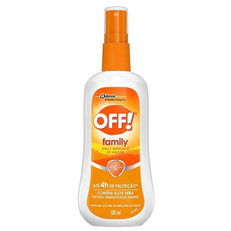 REPELENTE OFF FAMILY ATÉ 4H 100ML 