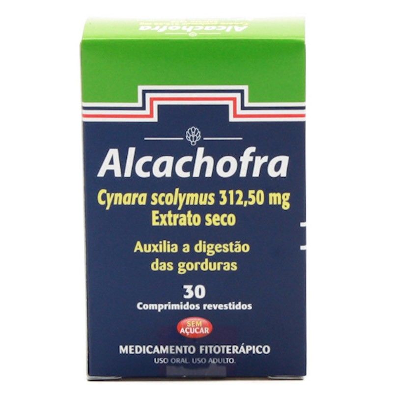ALCACHOFRA COM 30 COMPRIMIDOS