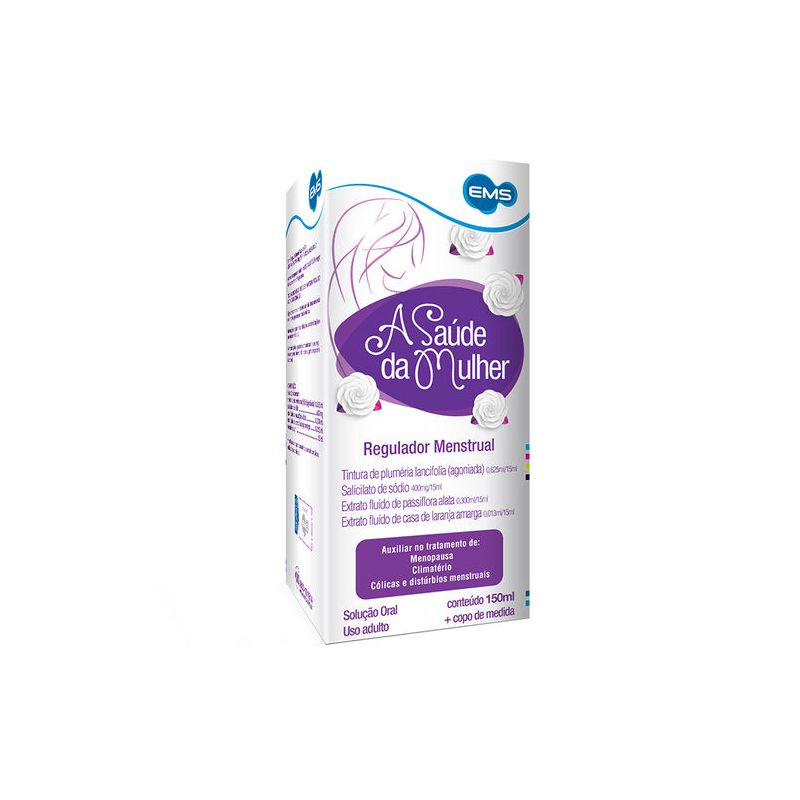 A SAUDE DA MULHER SUSPENSÃO COM 150ML-EMS-