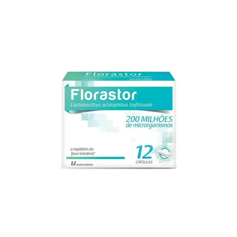 FLORASTOR COM 12 CAPSULAS