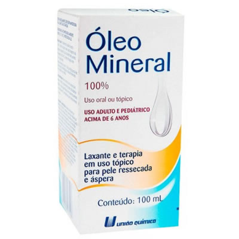 OLEO MINERAL 100ML- UNIAO QUIMICA