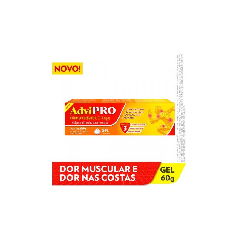 ADVIPRO 11,6MG GEL COM 60 GRAMAS