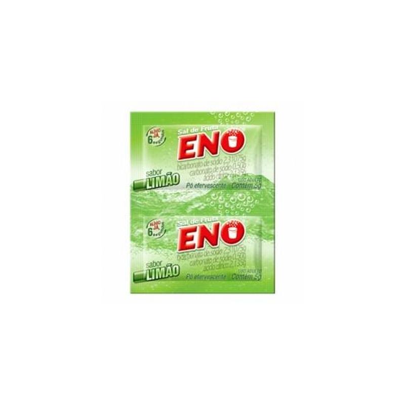 SAL FRUTA ENO LIMAO COM 2 ENVELOPES DE 5 GRAMAS CADA