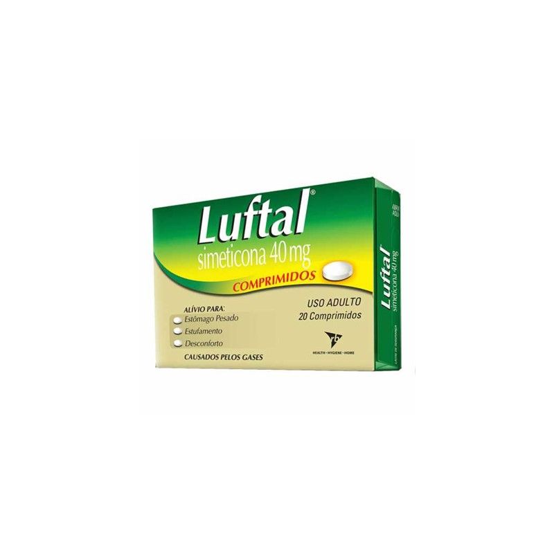 LUFTAL COM 20 COMPRIMIDOS