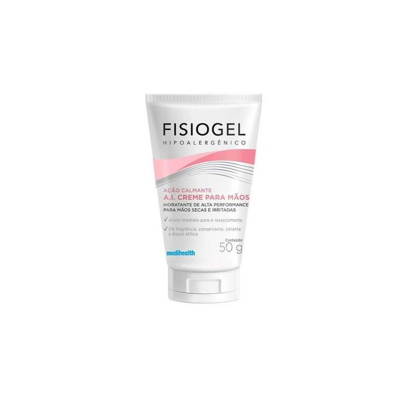 CREME HIDRATANTE PARA MAOS FISIOGEL A.I. 50G