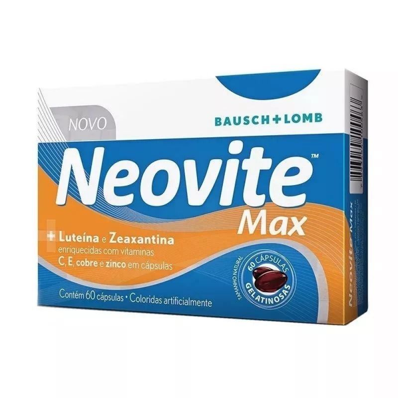 NEOVITE MAX COM 60 CÁPSULAS-BAUSCH-