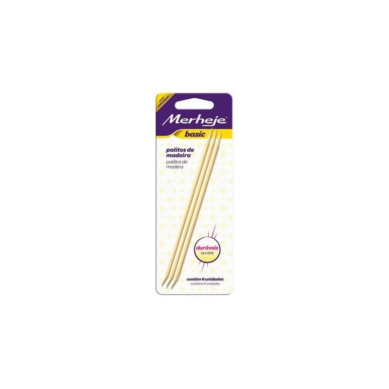 PALITO PARA UNHAS MERHEJE EM MADEIRA 
