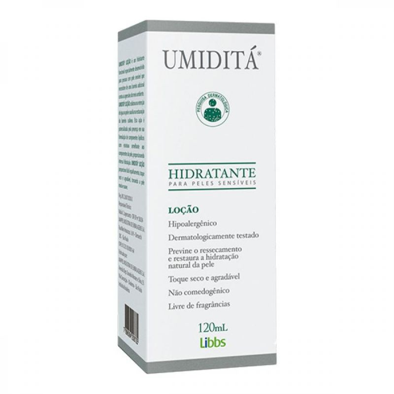 UMIDITÁ LOÇÃO PARA PELES SENSIVEIS 120ML 