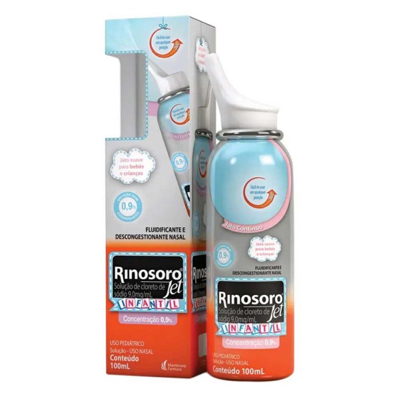 RINOSORO JET INFANTIL 0,9%  100ML