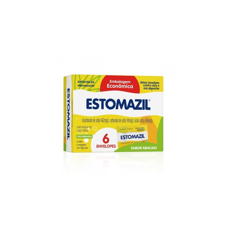 ESTOMAZILCOM 6 ENVELOPES DE 5 GRAMAS CADA