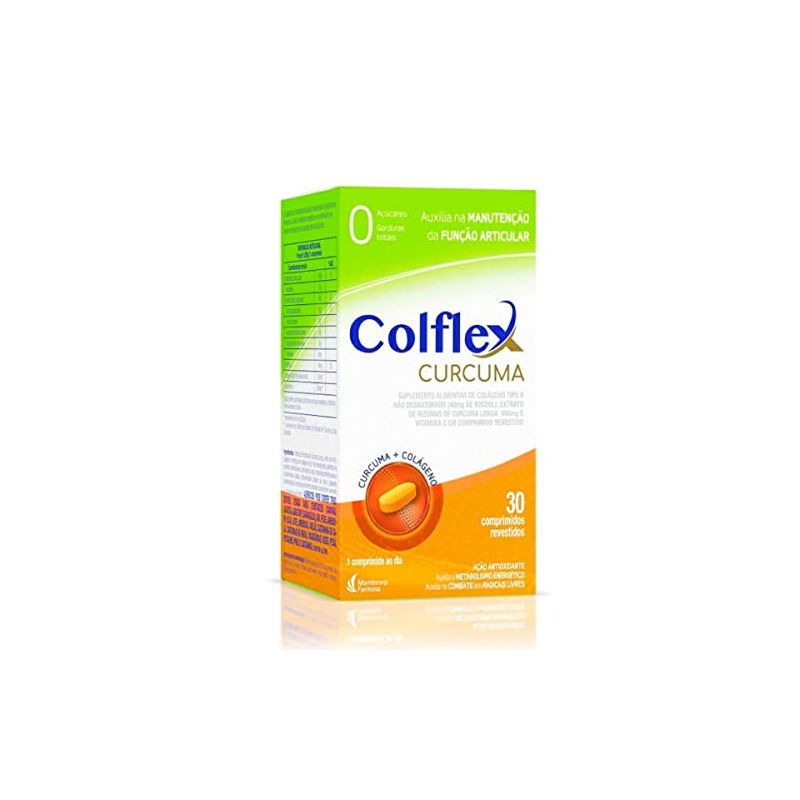 COLFLEX CURCUMA  COM 30 COMPRIMIDOS