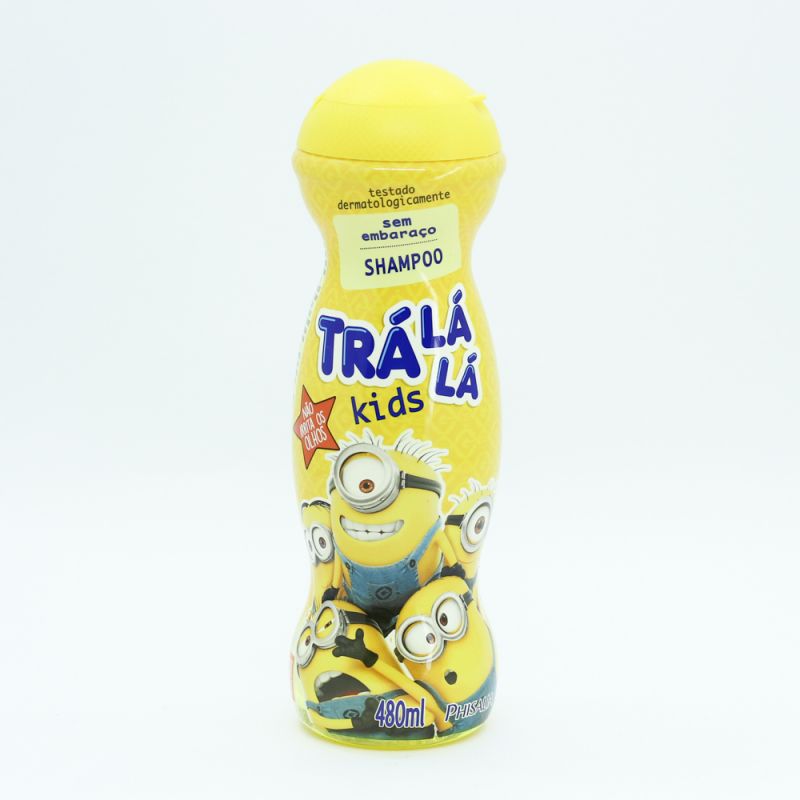 SHAMPOO TRA LA LA MINIONS SEM DESEMBARACO COM 480ML