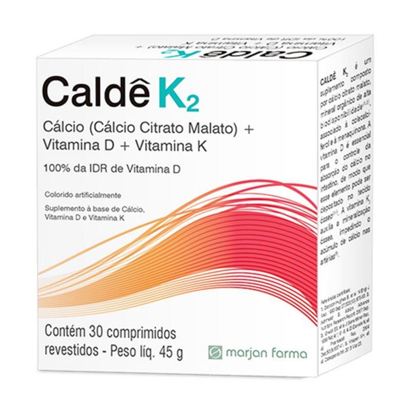 CALDÊ K2 COM 30 COMPRIMIDOS 
