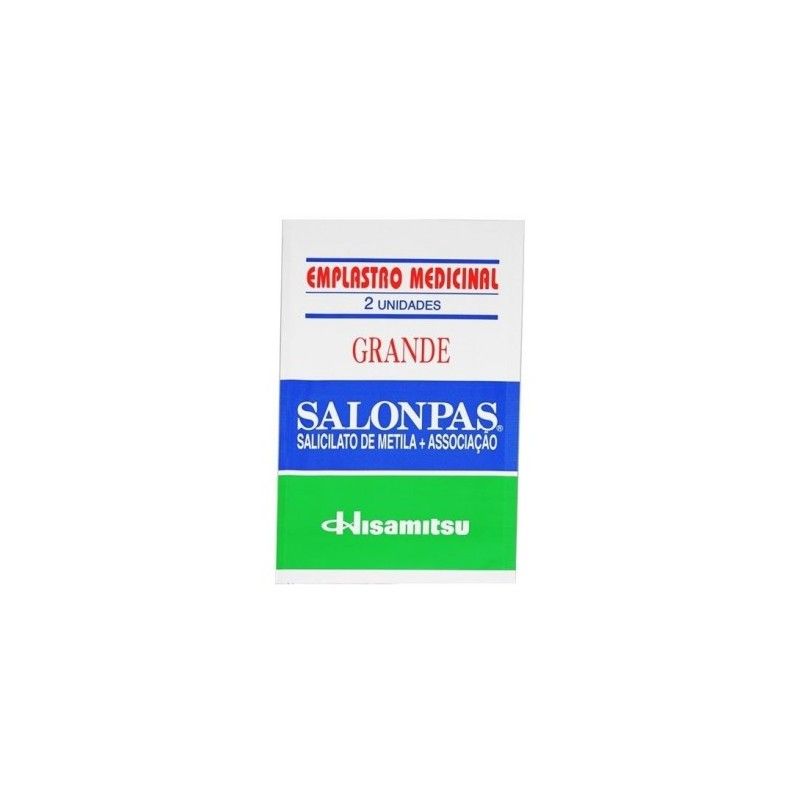 SALONPAS EMPLASTRO GRANDE COM 2 UNIDADES
