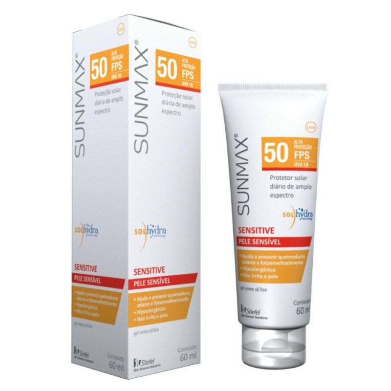 SUNMAX SENSITIVE FPS50 60ML