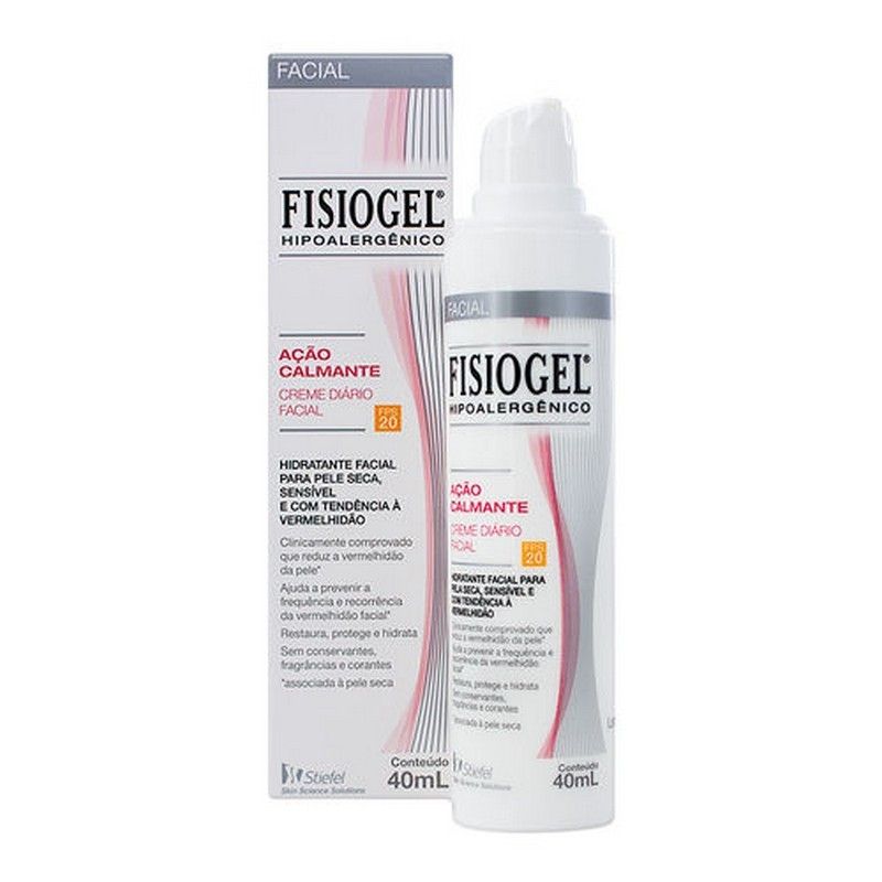 FISIOGEL CREME AÇÃO CALMANTE  FACIAL FPS 20 40ML 