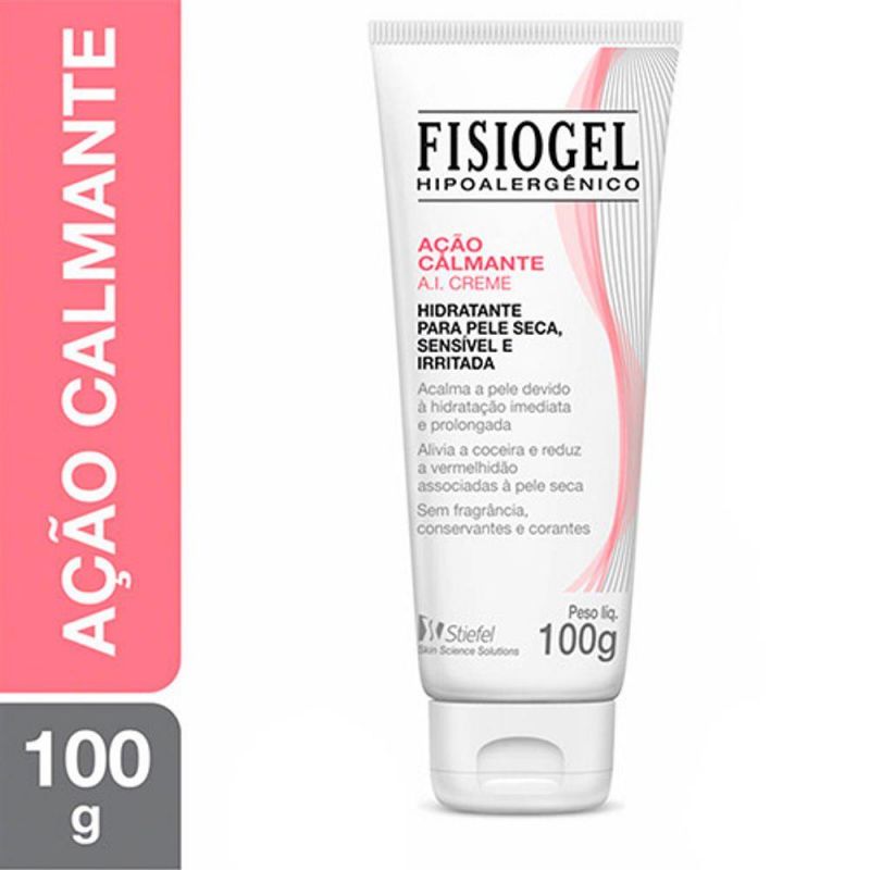 FISIOGEL A.I. CREME AÇÃO CALMANTE 100 GRAMAS