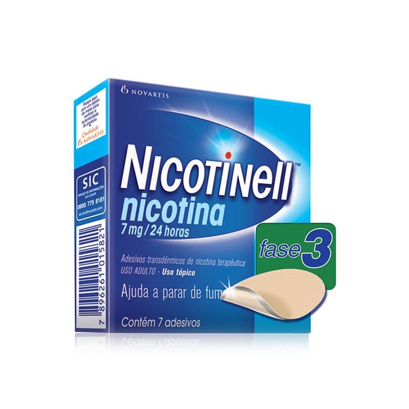 NICOTINELL 7MG COM 7 ADESIVOS