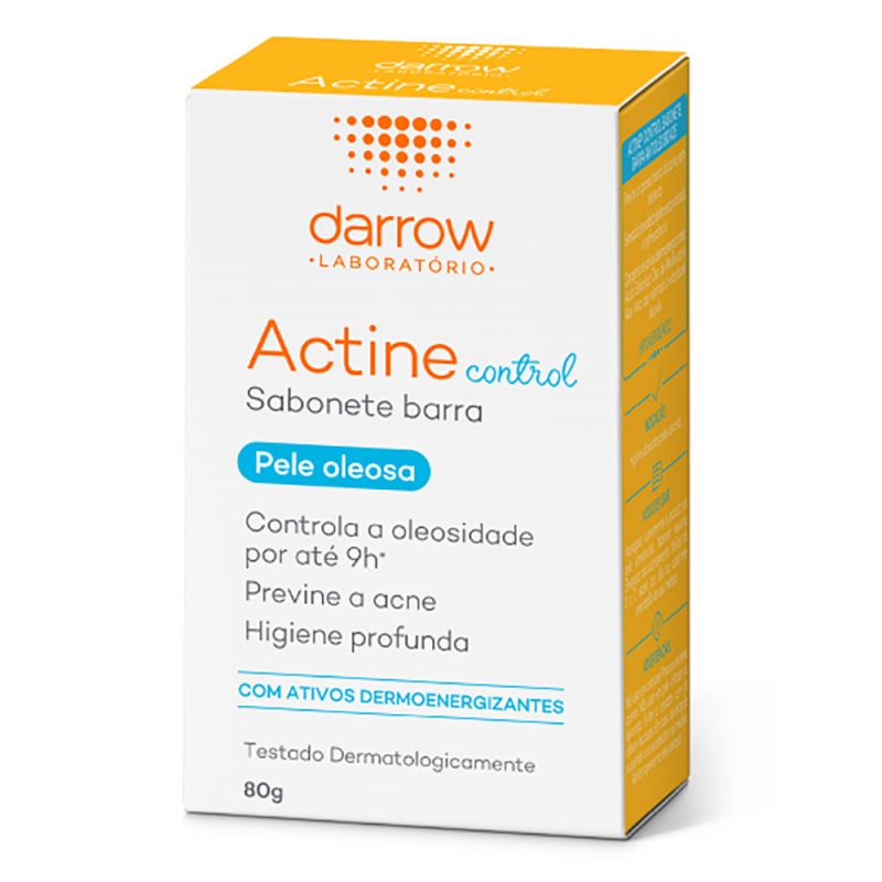 SABONETE ACTINE BARRA CONTROL PELE OLEOSA 80G
