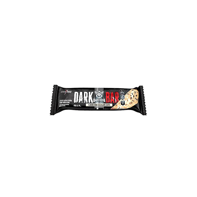 BARRA PROTEICA DARKNESS DARK BAR FLOCOS COM CHOCOLATE
