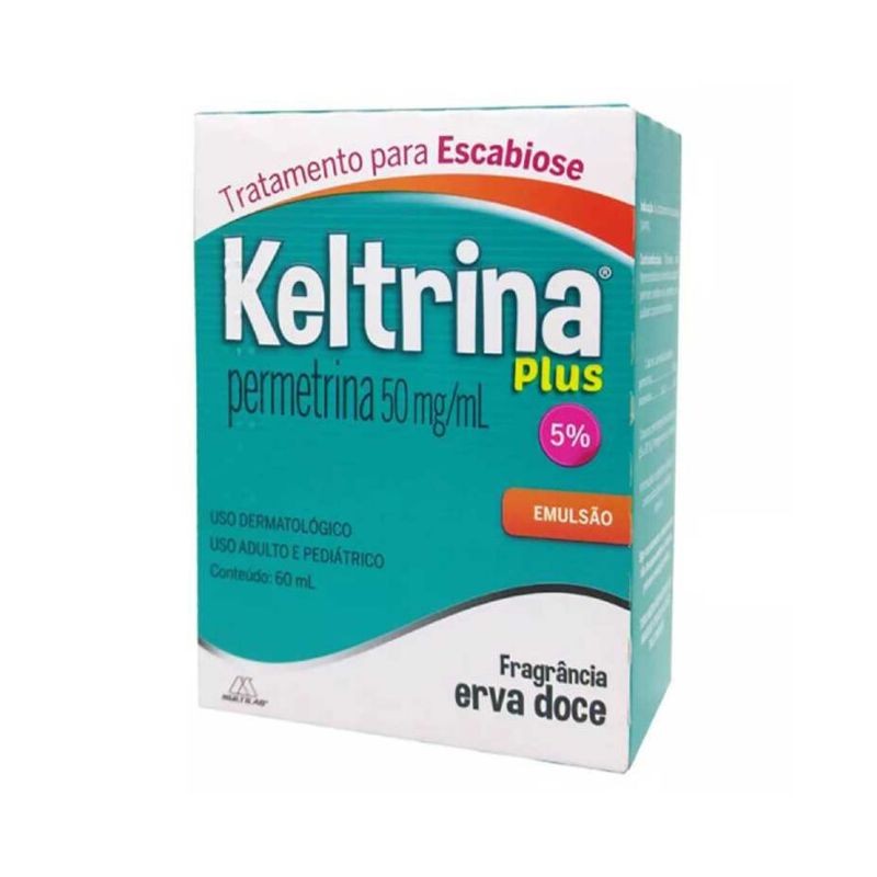 KELTRINA PLUS 5% EMULSÃO 60ML