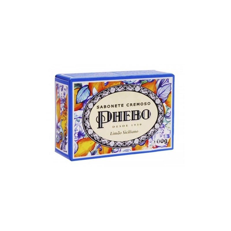 SABONETE EM BARRA PHEBO LIMÃO SICILIANO 100G