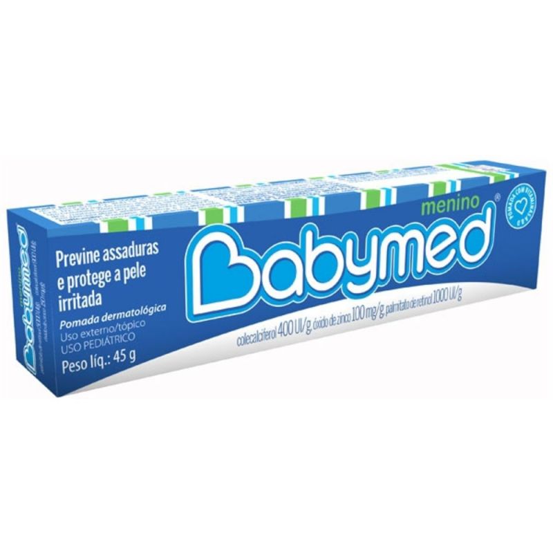 BABYMED MENINO 100MG COM 45 GRAMAS