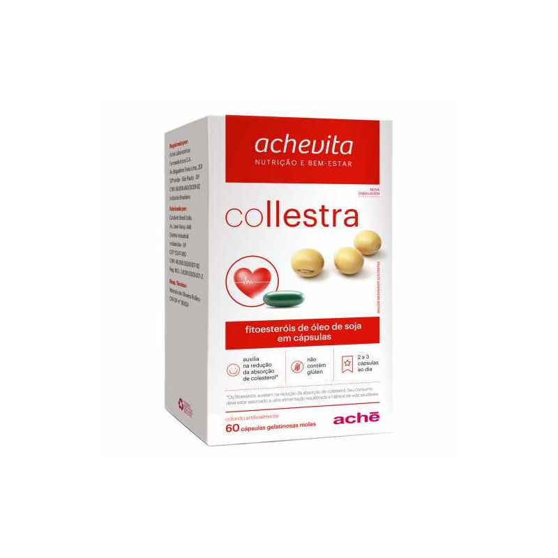 COLLESTRA 650MG COM 60 CAPSULAS GELATINOSAS