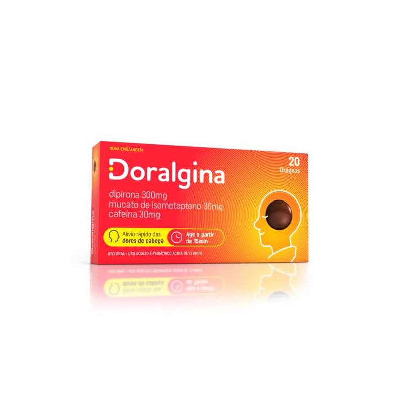 DORALGINA COM 20 COMPRIMIDOS-NEO QUIMICA -