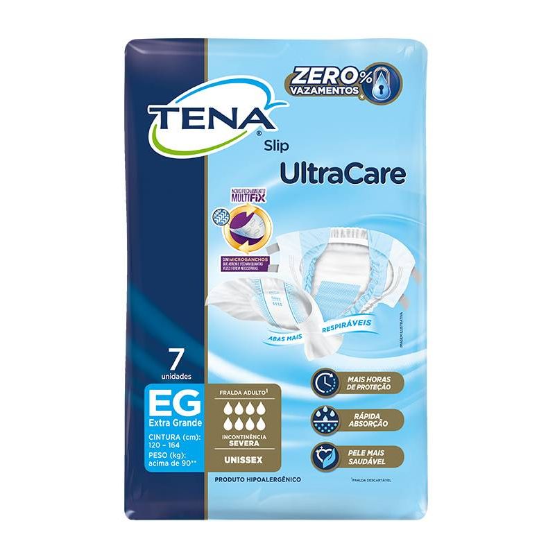 FRALDA GERIÁTRICA TENA EG COM 7 UNIDADES