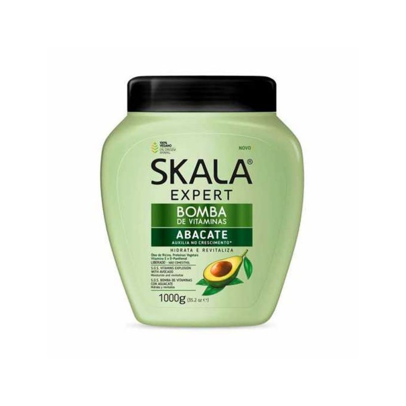 CREME TRATAMENTO SKALA BOMBA DE VITAMINA ABACATE 1000G