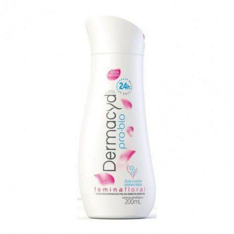 SABONETE ÍNTIMO DERMACYD FEMININA FLORAL 200ML