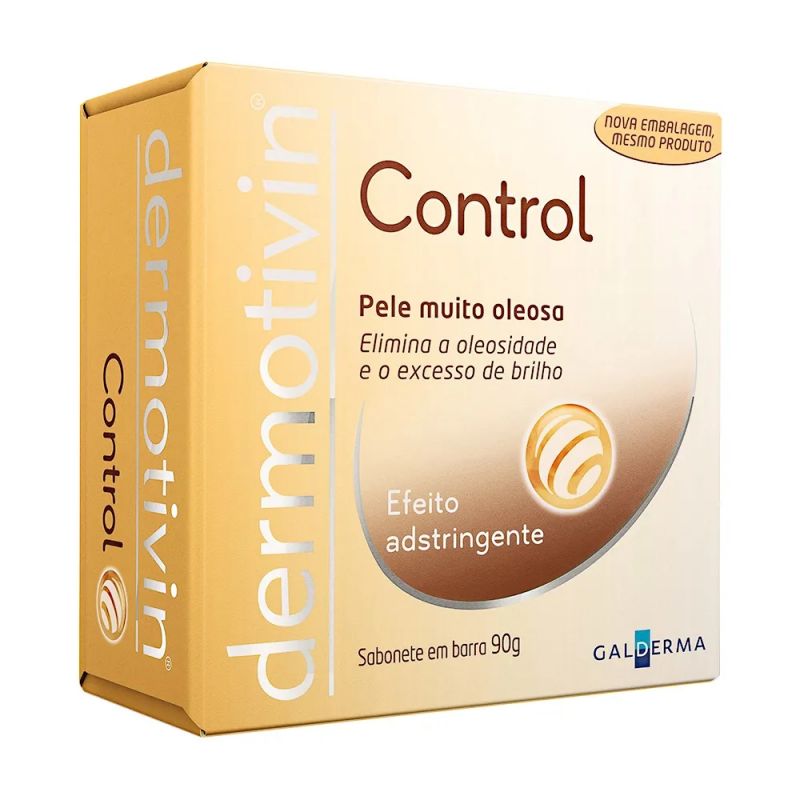 DERMOTIVIN SABONETE CONTROL COM 90 GRAMAS 