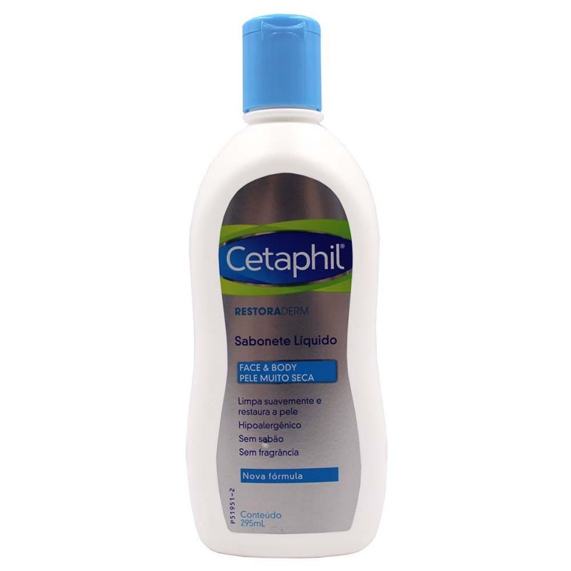 CETAPHIL RESTODERM SABONETE LIQUIDO 295ML