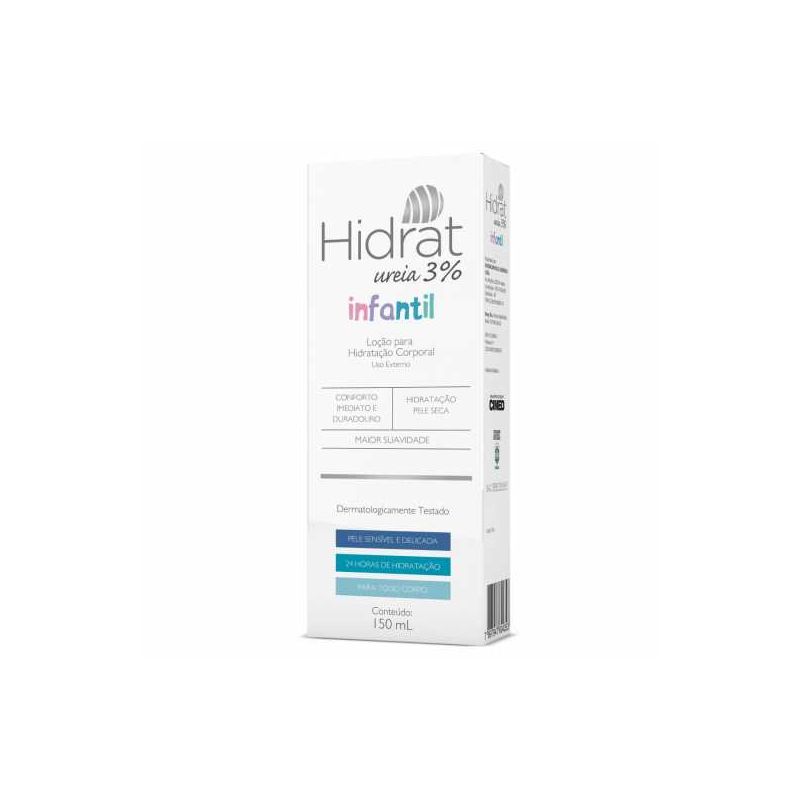 HIDRAT 3% LOÇÃOHIDRATANTE CORPORAL INFANTIL  150ML