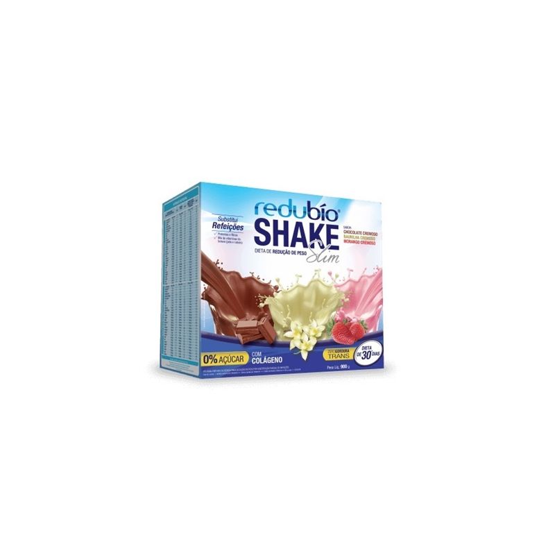 KIT REDUBIO SHAKE 210G (BAUNILHA+CHOCOLATE+MORANGO)