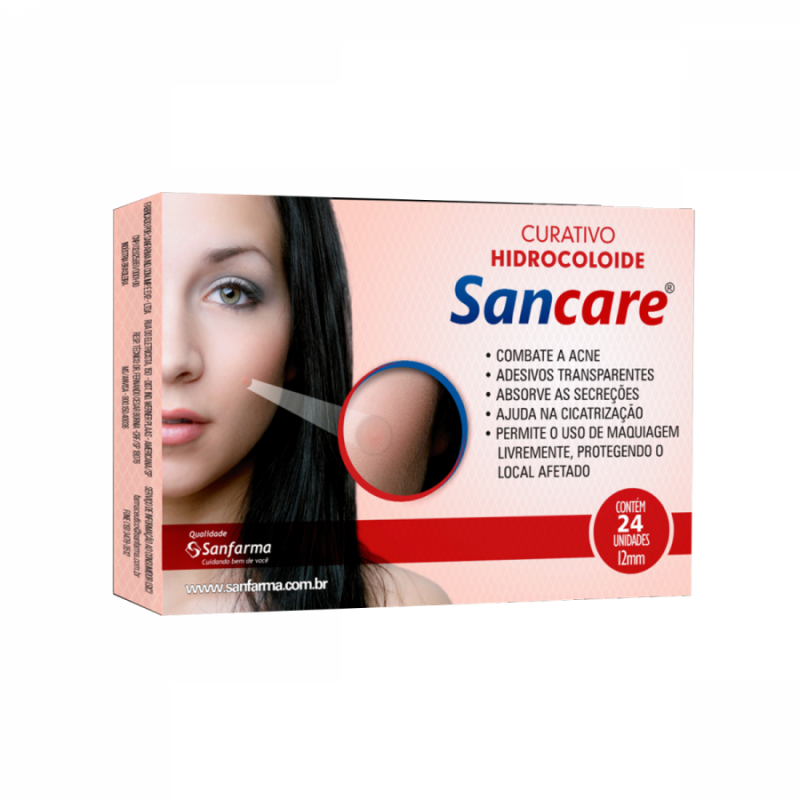 CURATIVO HIDROCOLOIDE SANCARE COM 24 UNIDADES