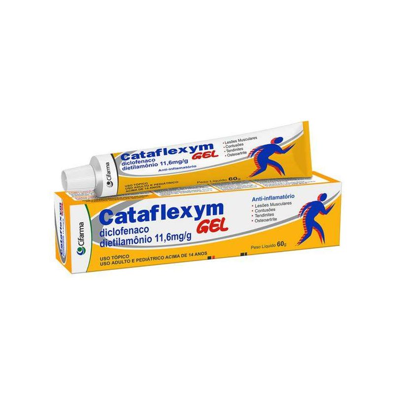 CATAFLEXYM 10MG COM 60 GRAMAS