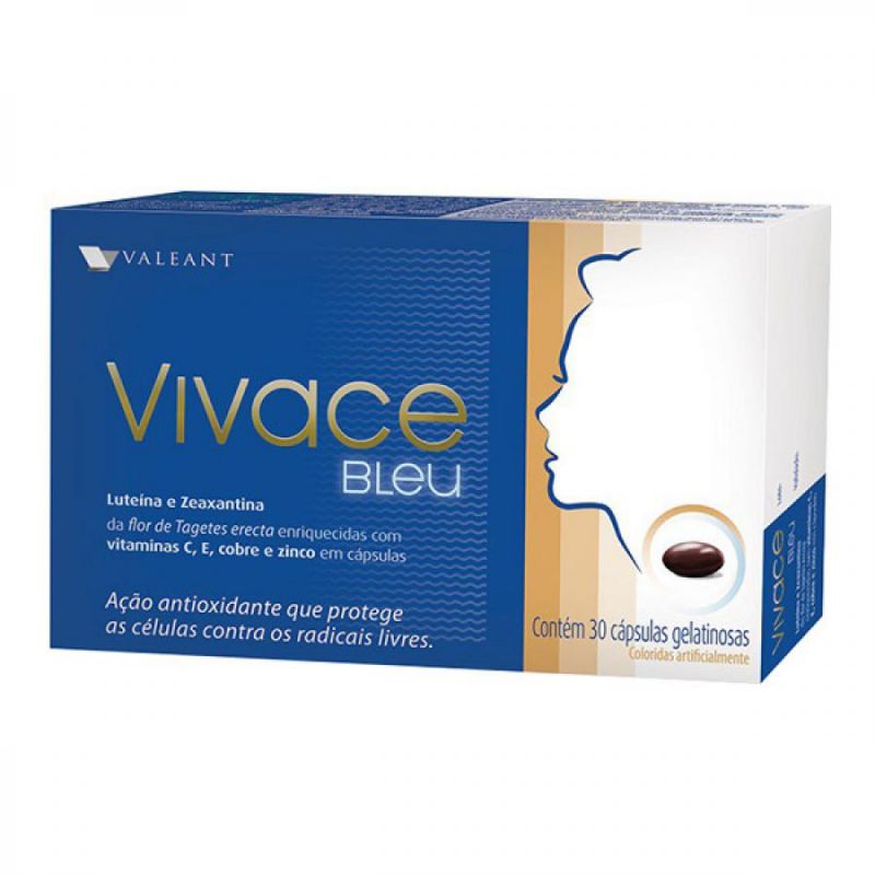 VIVACE BLEU COM 30 CÁPSULAS-BAUSCH-
