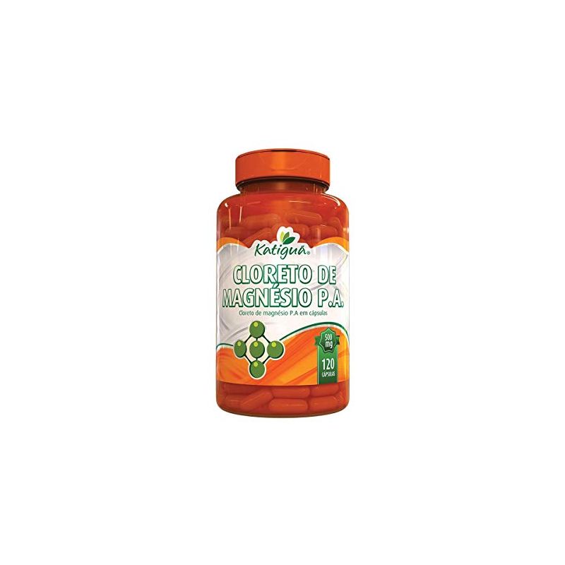 CLORETO DE MAGNESIO 500MG COM 120 CÁPSULAS