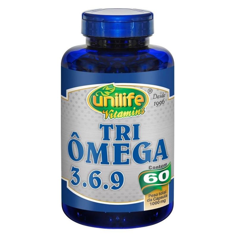 TRI OMEGA 3 6 9 1000 MG COM 60 CAPSILAS