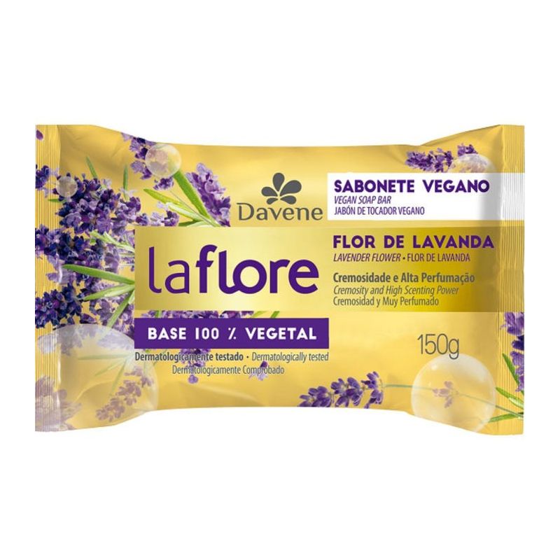 SABONETE LA FLORE FLOR DE LAVANDA COM 150G