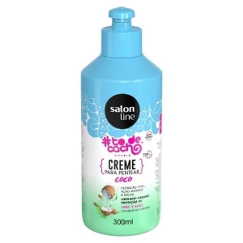 CREME PARA PENTEAR SALON LINE TO DE CACHOS COCO 300ML