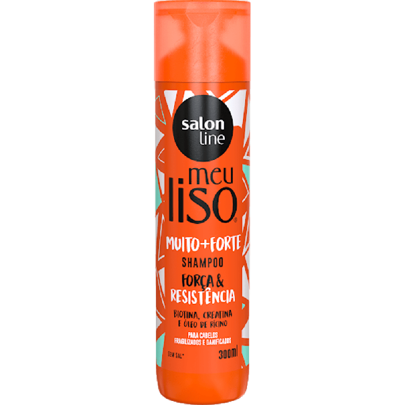 SHAMPOO SALON LINE MEU LISO MUITO + FORTE 300ML
